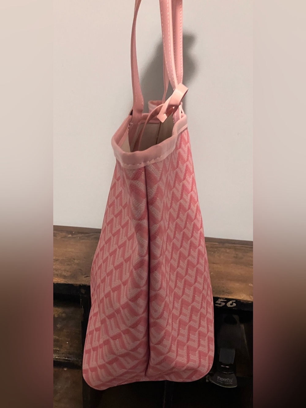 Pink Patterned Tote - Picture 3 of 8